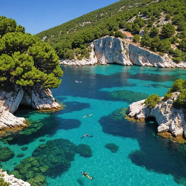 Quels sont les meilleurs spots pour une plongée en apnée en Croatie?