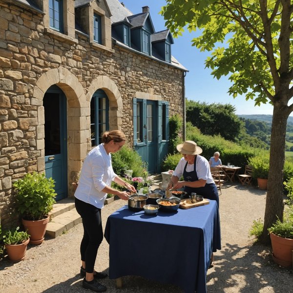 Comment choisir une location de vacances en Bretagne avec des cours de cuisine et des randonnées côtières?