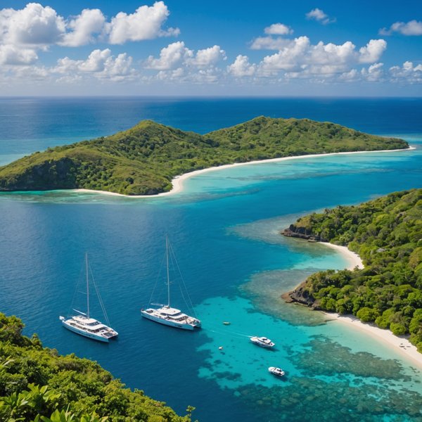 Comment organiser une croisière en catamaran autour des îles Fidji : itinéraires et conseils pratiques ?