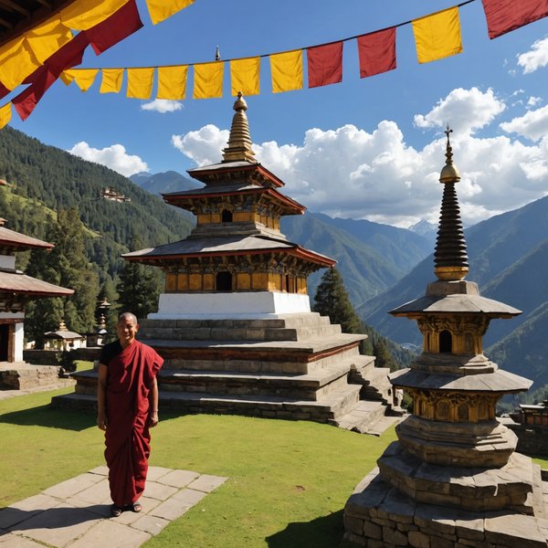 Comment planifier une visite des temples et stupas bouddhistes au Bhoutan?